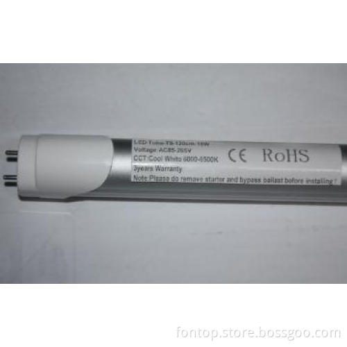 led light tube T8 18w 1200mm 4ft 1500-1700lm C-Tick RoHS CE